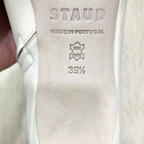 Staud Wally Booties In Cream 9 1/2 NWOB - Picture 7 of 7